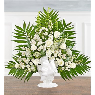 Tranquility Floor Basket™ - All White